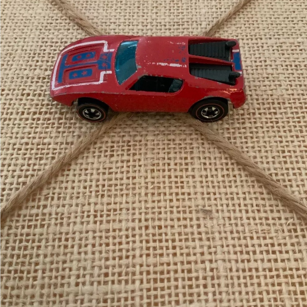 1969 REDLINE HOT WHEELS HK FLYING COLORS RED WARPATH